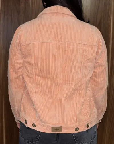 Chaqueta de Cotele rosa MUV talla S - miniatura 3