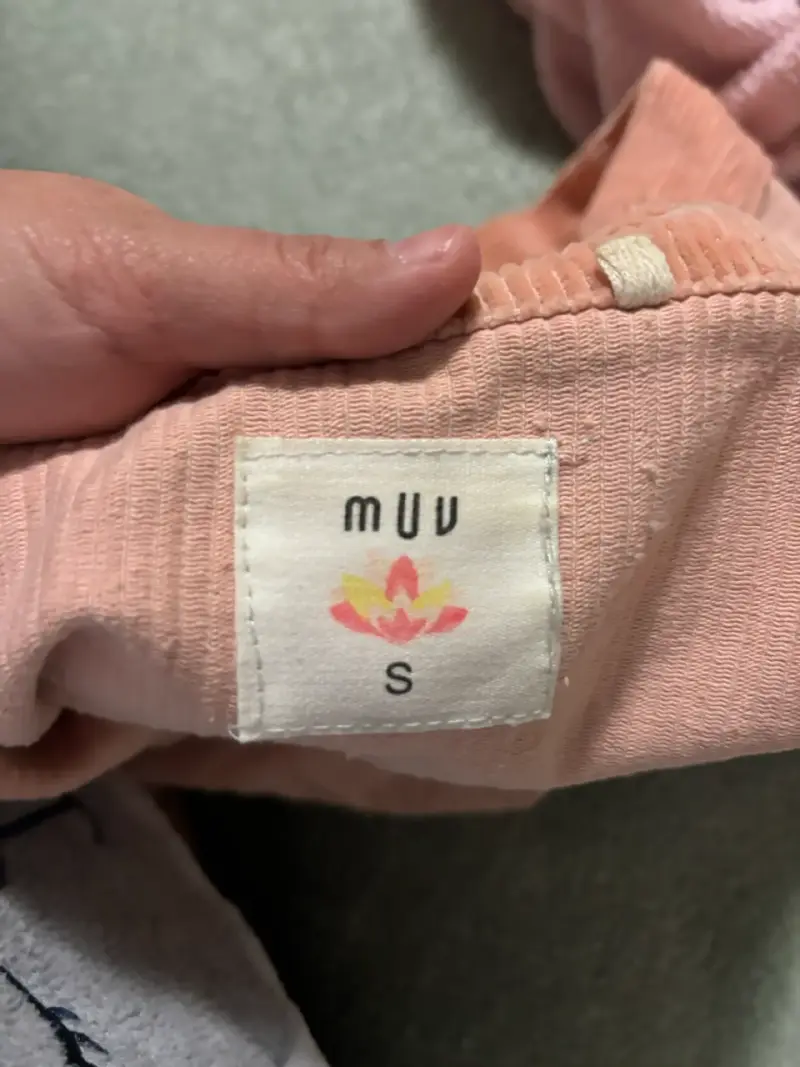 Chaqueta de Cotele rosa MUV talla S - 4