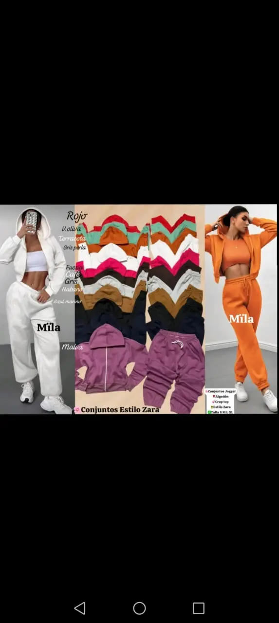 Conjunto deportivo unisex Mila oversize - 2