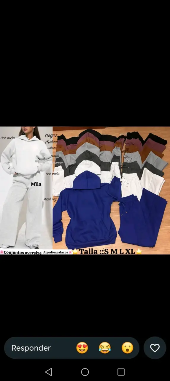 Conjunto deportivo unisex Mila oversize - 5