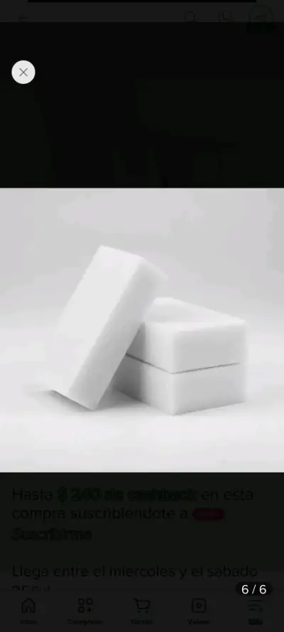 Esponjas mágicas de limpieza multiuso - miniatura 2