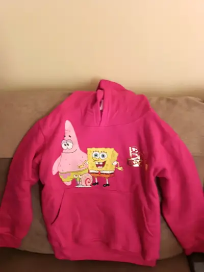 Polerón rosado con capucha de Bob Esponja - miniatura 4