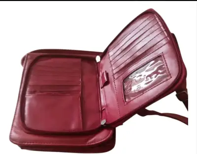 Carteras  beige y Roja  elegante para mujer - miniatura 4