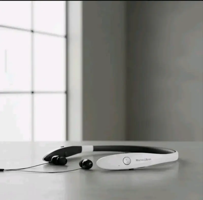 Auriculares Bluetooth inalámbricos blancos - 3