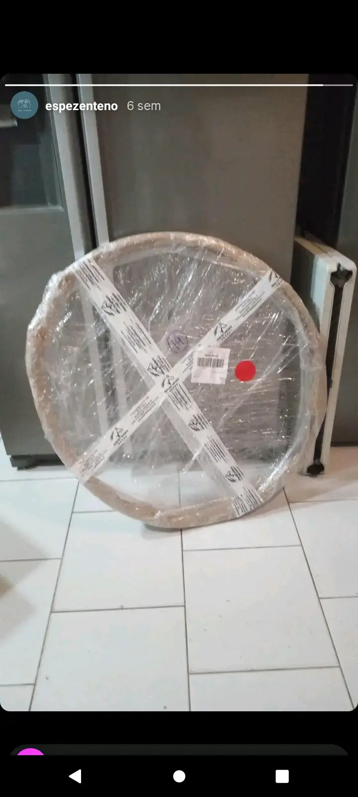 Aro de gimnasia rítmica 80CM azul - 2