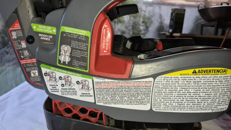 Silla butaca de auto Britax para niños - 3