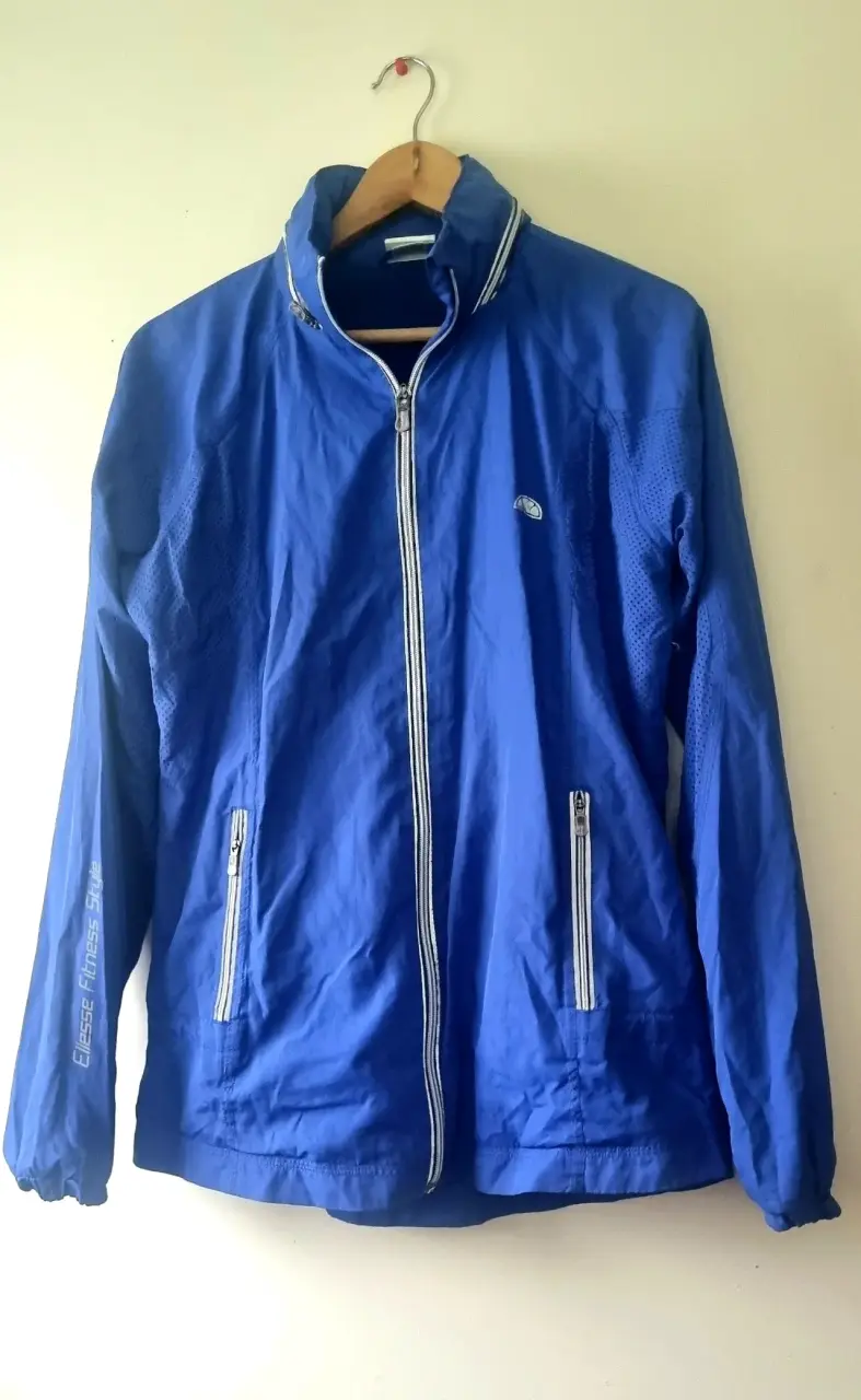 Chaqueta deportiva azul Ellesse con cierre - 1