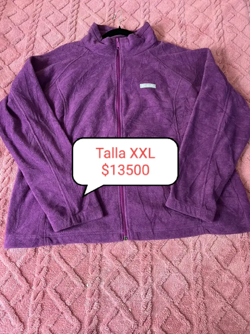 Polar morado Columbia talla XXL