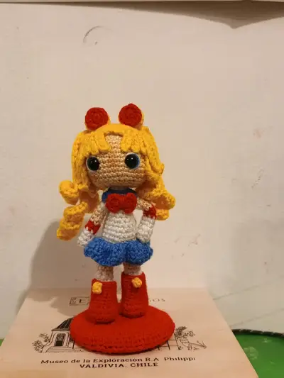 Sailor moon amigurumi hecha a mano - miniatura 1