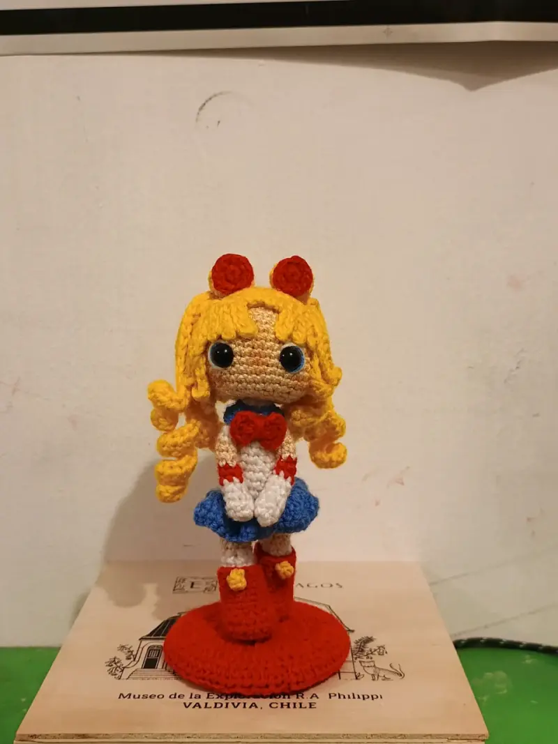 Sailor moon amigurumi hecha a mano - 3