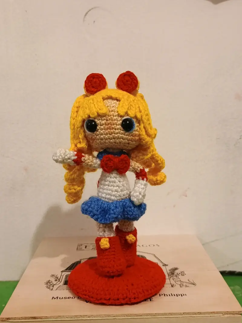 Sailor moon amigurumi hecha a mano - 5