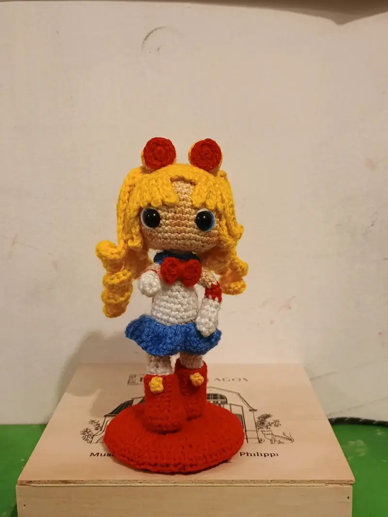 Sailor moon amigurumi hecha a mano - 6