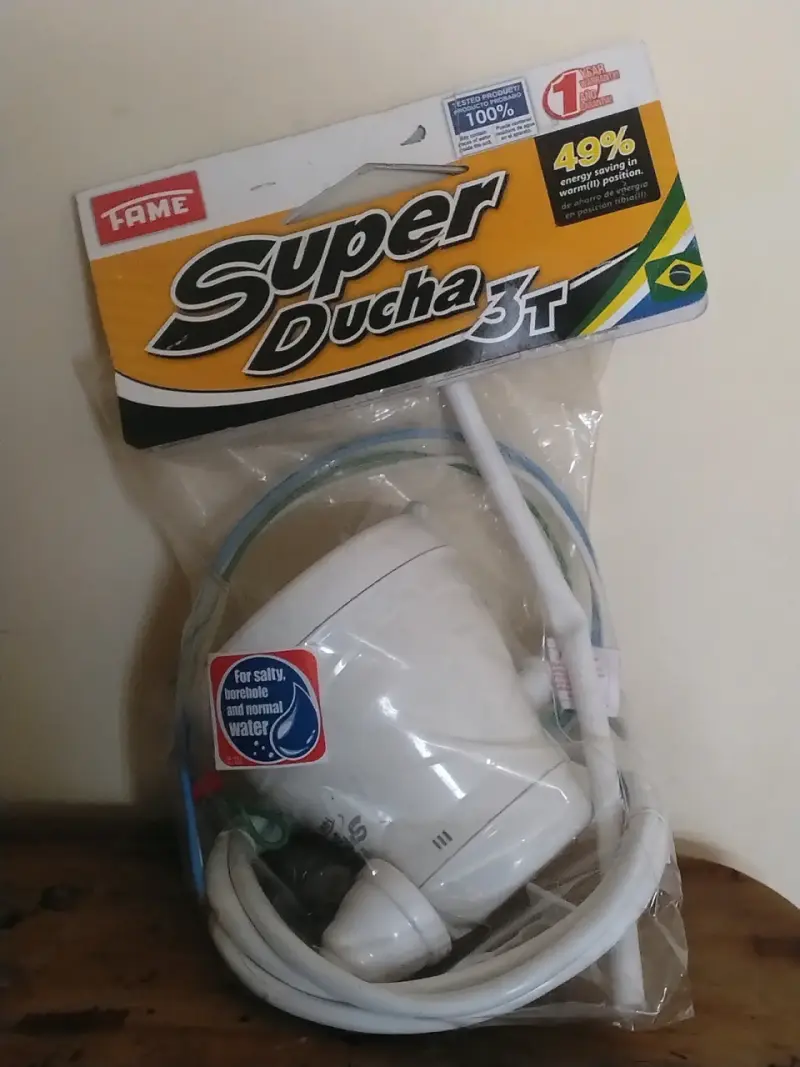 Calefón eléctrico FAME Super Ducha 3T
