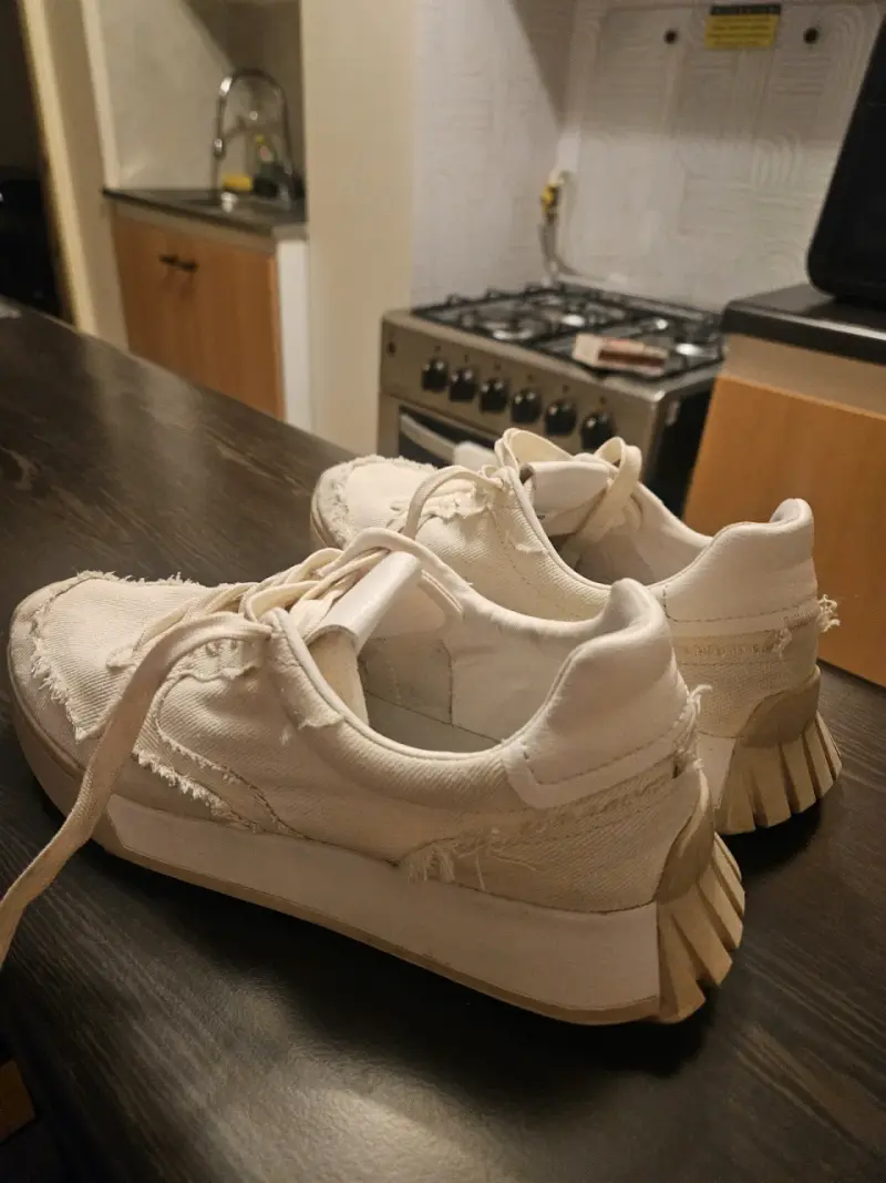 Zapatillas beige Zara numero 38 - 3