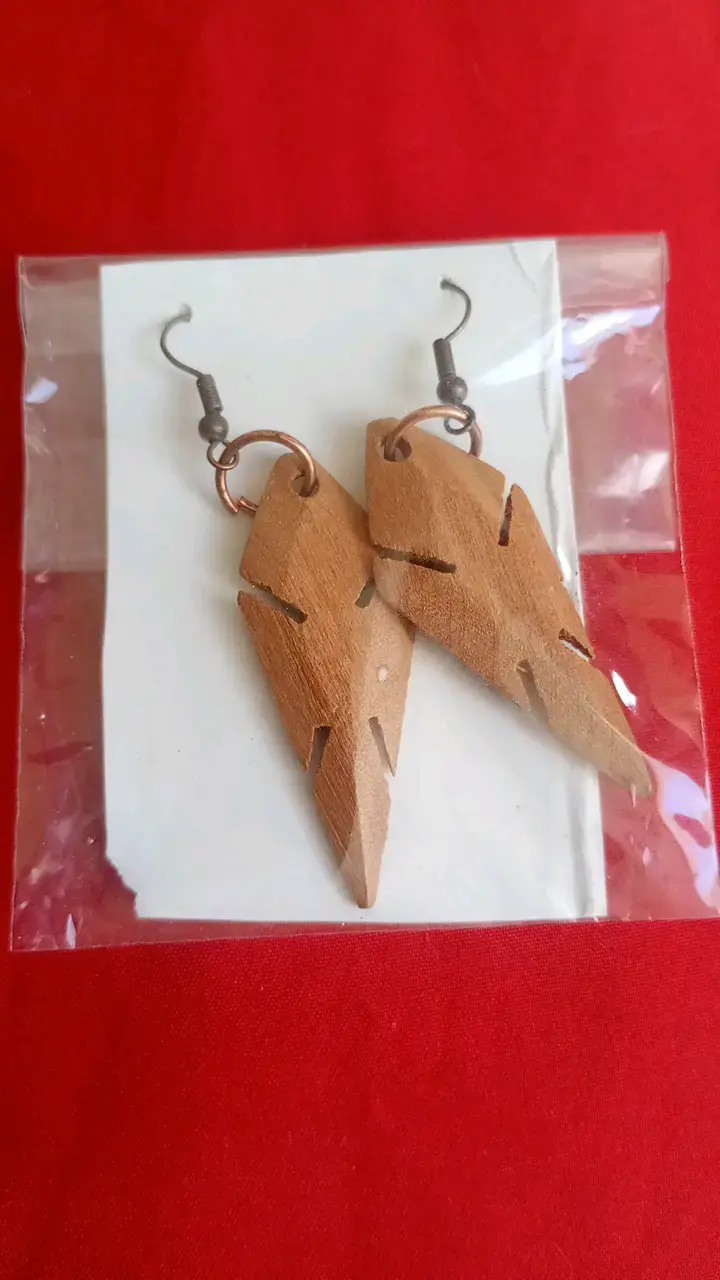 Aros de madera artesanales únicos - 2