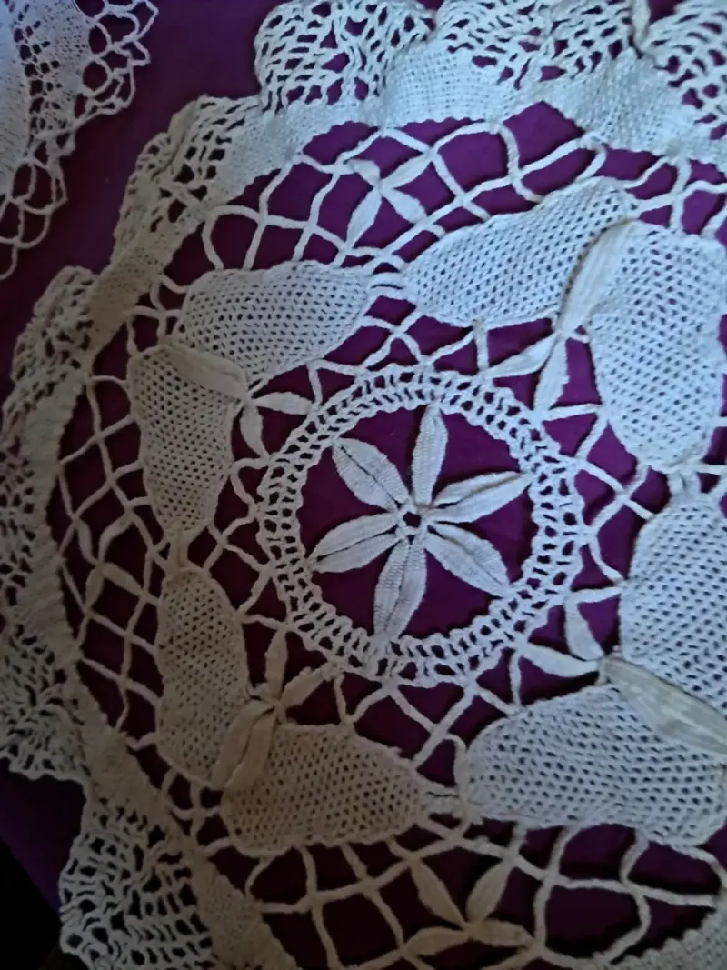 Set de tapetes tejidos a crochet - 4