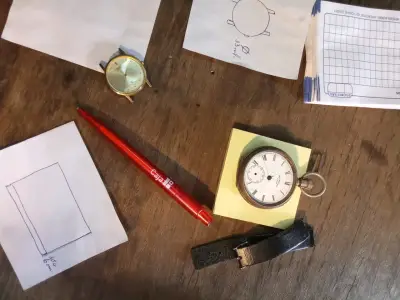 Reloj antiguo - miniatura 5