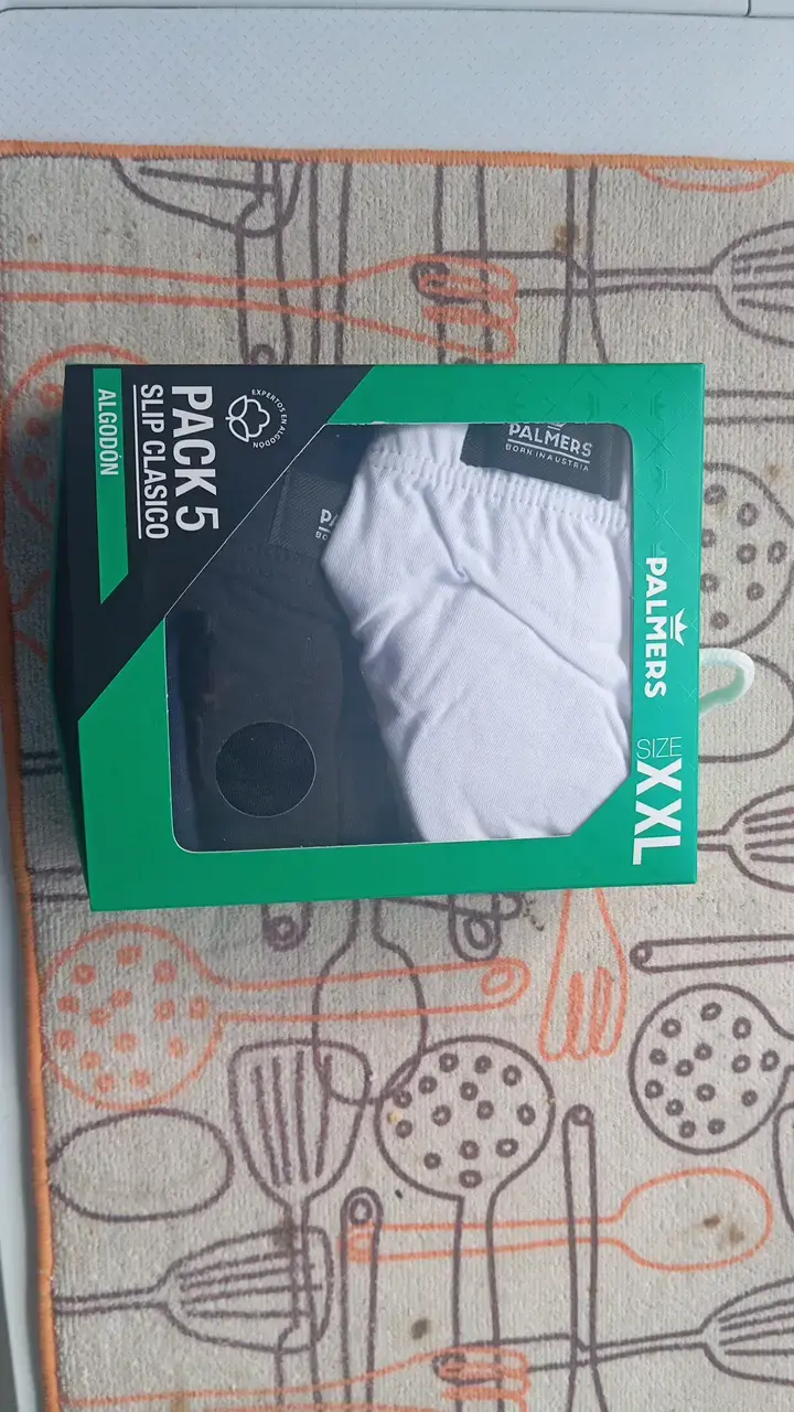 Pack 5 slips clásicos Palmers algodón XXL - 3
