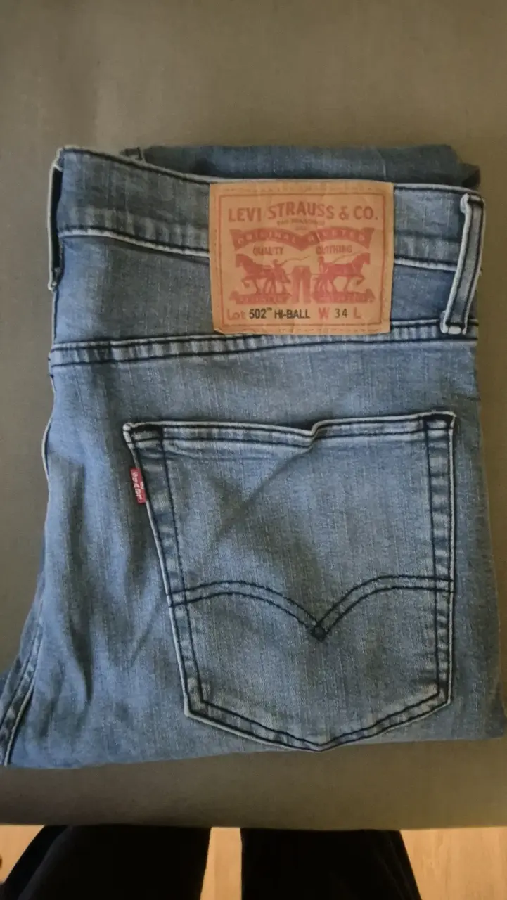 Jeans Levi's 502 Hi-Ball hombre azul talla 34