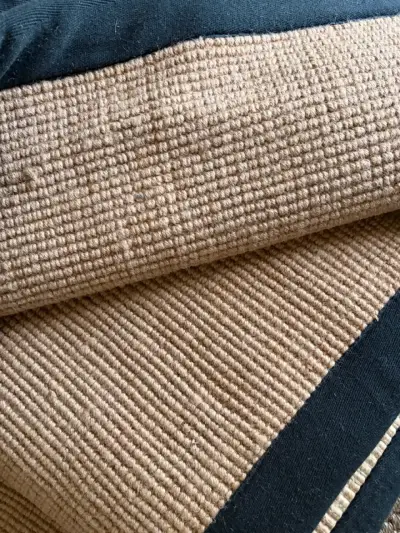 Alfombra de yute  beige marca bazahrs 200x290 - miniatura 2