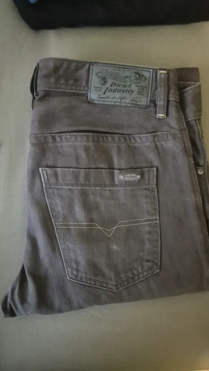 Jeans Diesel Industry gris para hombre