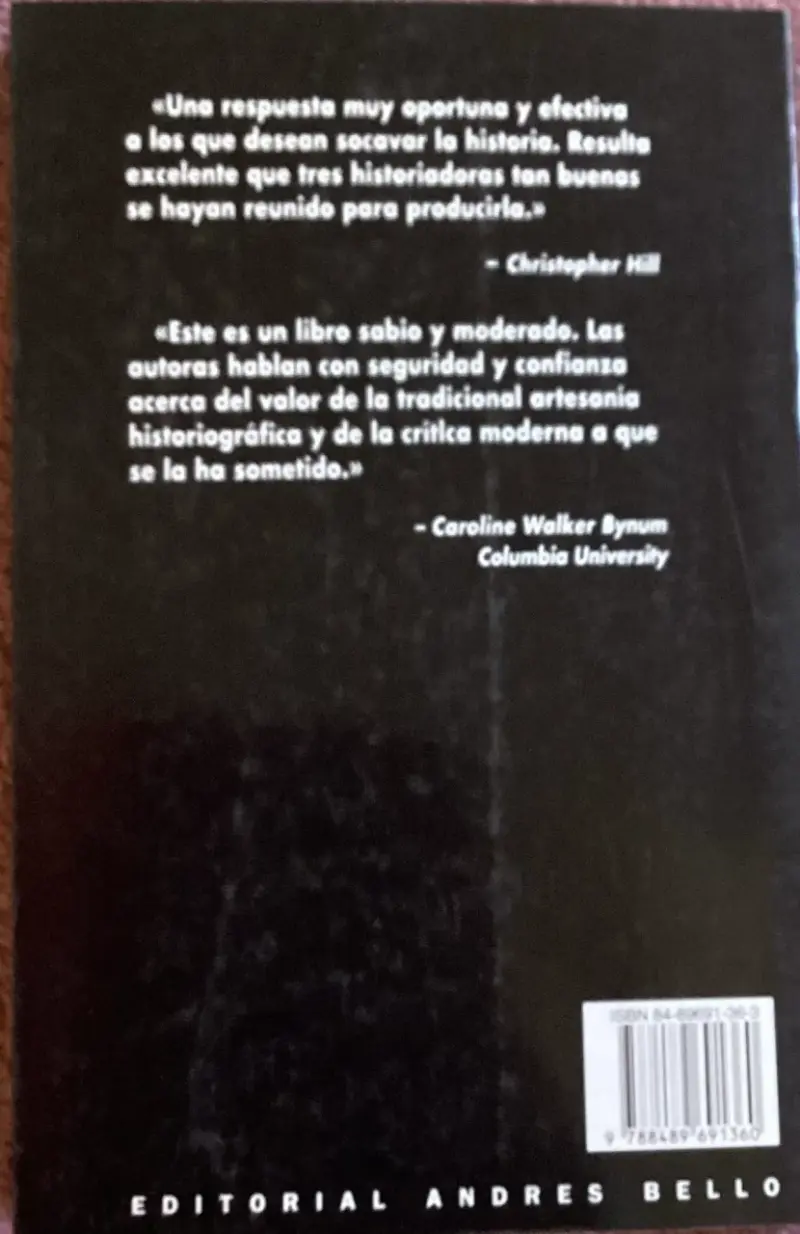 Libro 'La verdad sobre la historia' de Appleby - 2