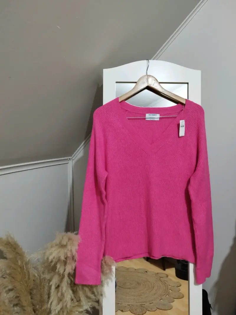 Suéter fucsia Old Navy de lana