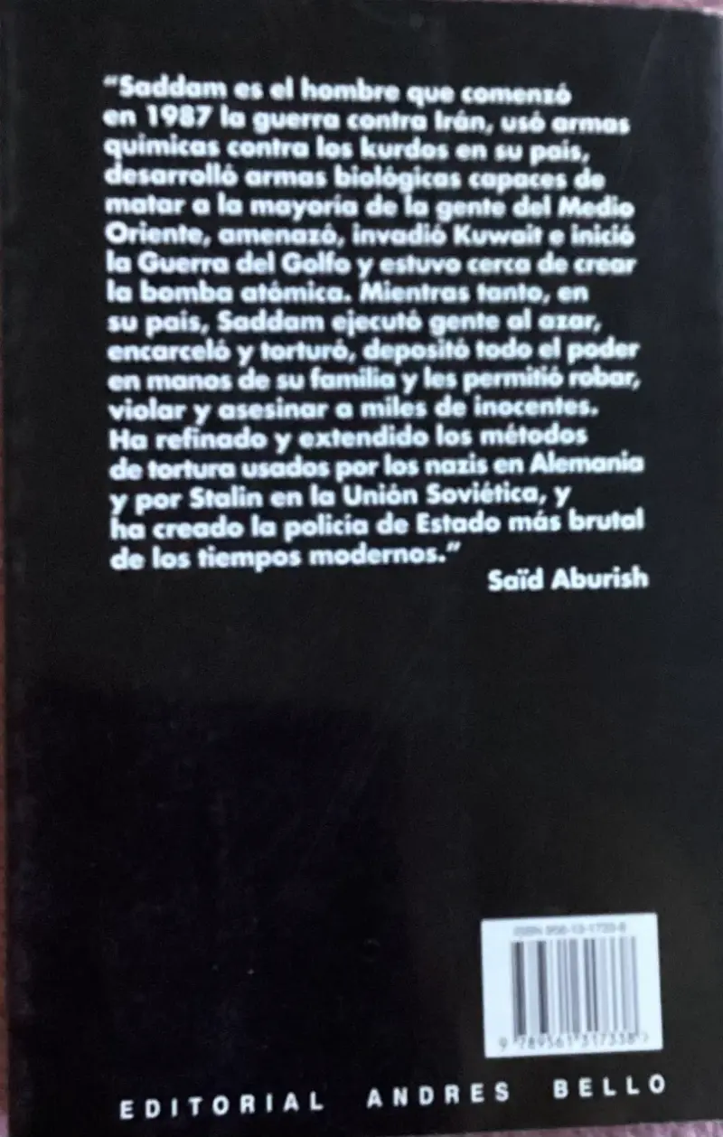 Libro 'Saddam Hussein: La política de la venganza' - 2