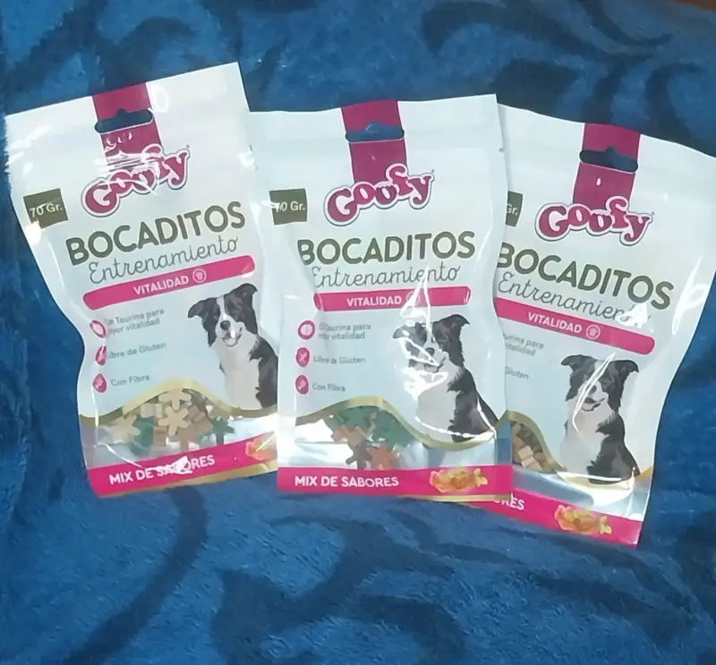 Bocaditos de entrenamiento para perros