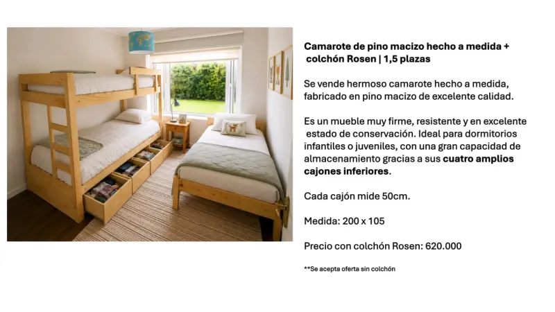 Venta de muebles de calidad - 2