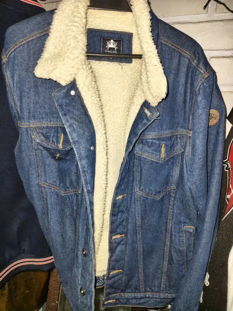 Chaqueta de mezclilla con forro de lana Cascais - 1