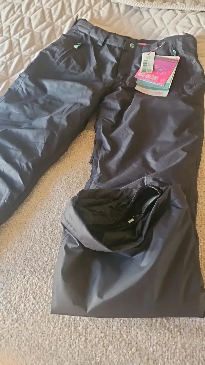 Pantalones de esquí azul marino nuevos - 3