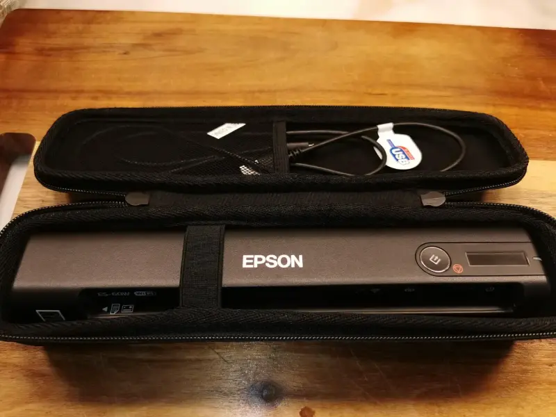 Escáner Portátil A Bateria Epson Workforce Es-60 W - 3