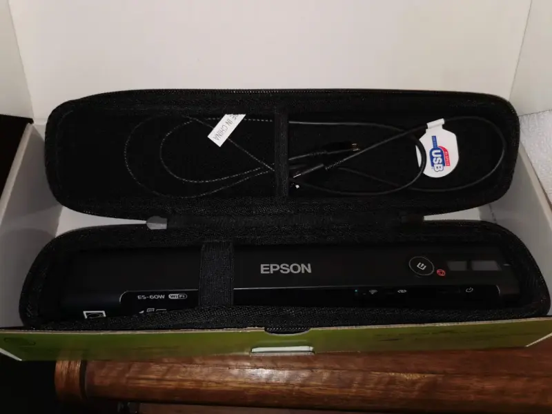Escáner Portátil A Bateria Epson Workforce Es-60 W - 4