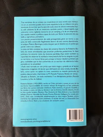 Libro 'La pista de hielo' de Roberto Bolaño - miniatura 2