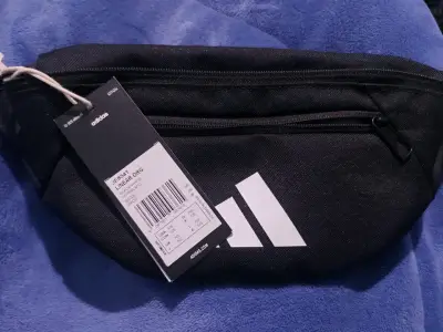 Riñonera Adidas negra deportiva - miniatura 3
