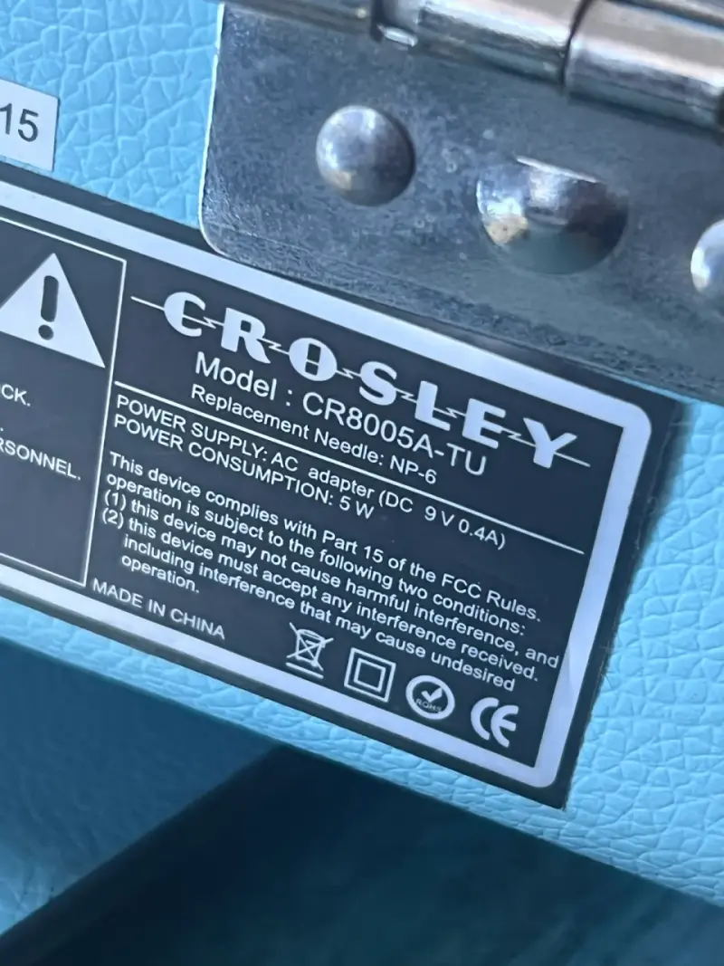 Tocadiscos Crosley vintage - 3