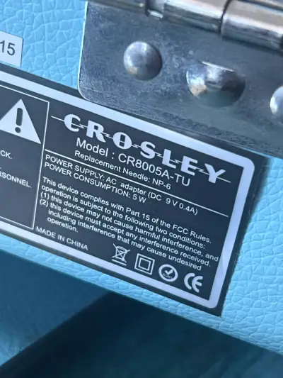 Tocadiscos Crosley vintage - miniatura 3