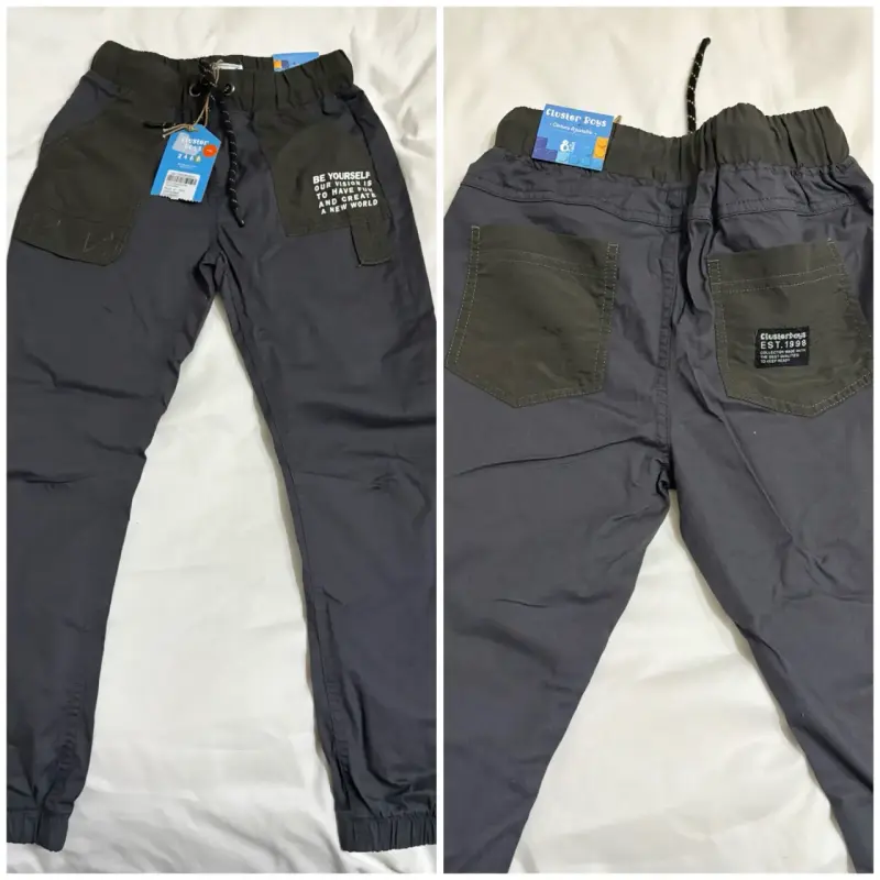 Pantalón gris cluster