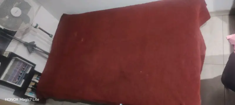 Sofá cama gris en buen estado - 6