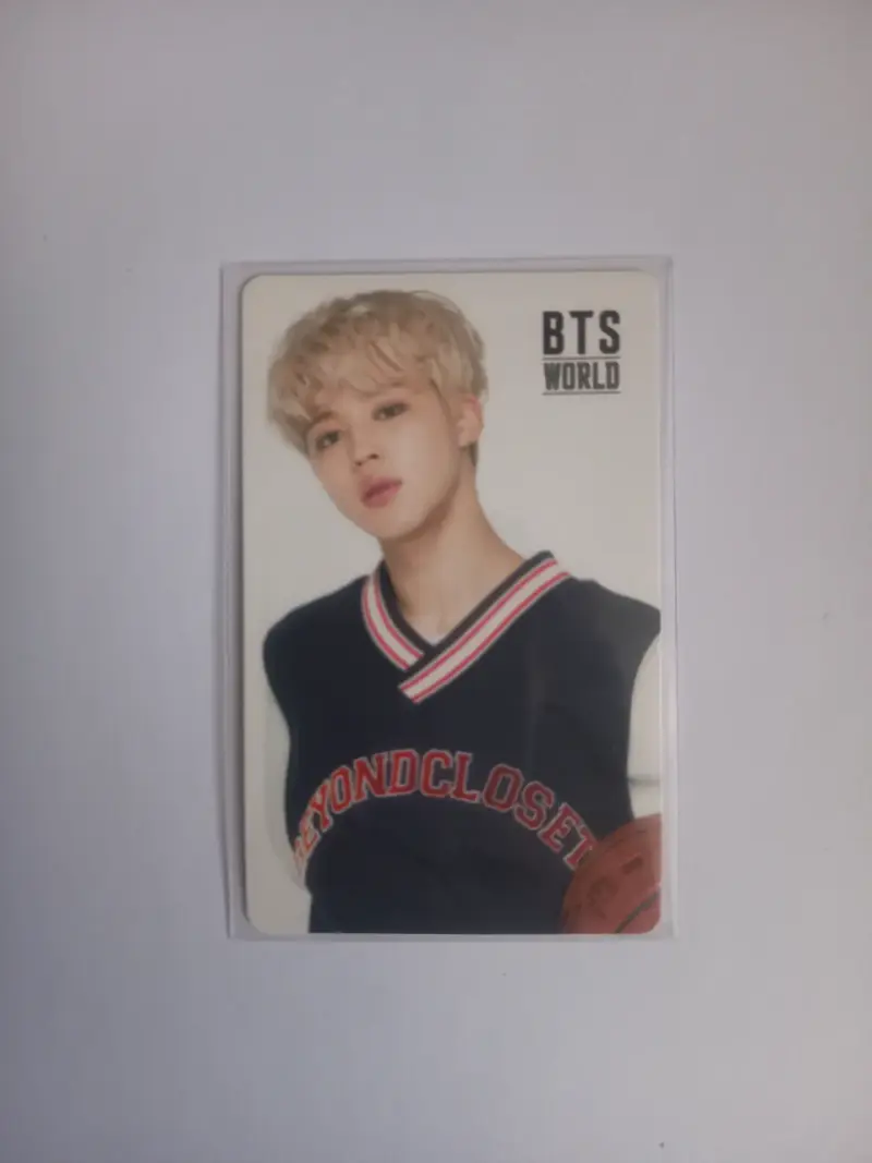 Photocard Jimin Double BTS World - 1