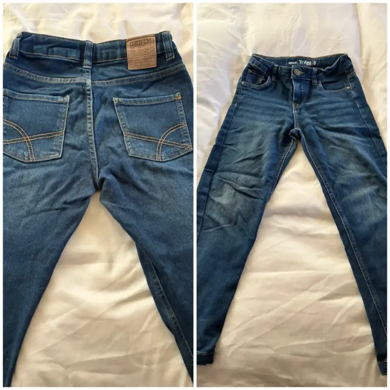 Jeans azul denim
