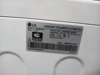 Lavadora secadora LG ThinQ 9/5kg blanca - miniatura 3