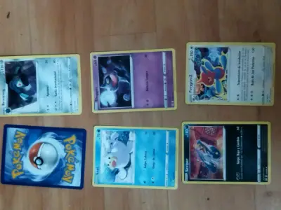 Set de cartas Pokémon Roseia, Rockruff y Litwick - miniatura 2
