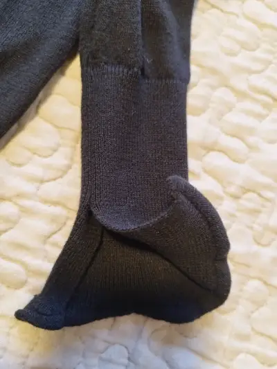 Suéter cuello alto negro Zara Knit - miniatura 5