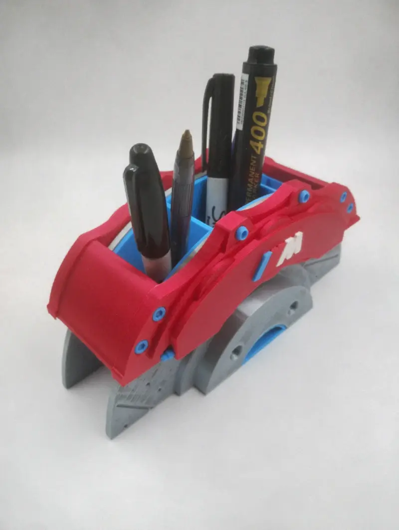 Organizador de escritorio temático de freno - 3