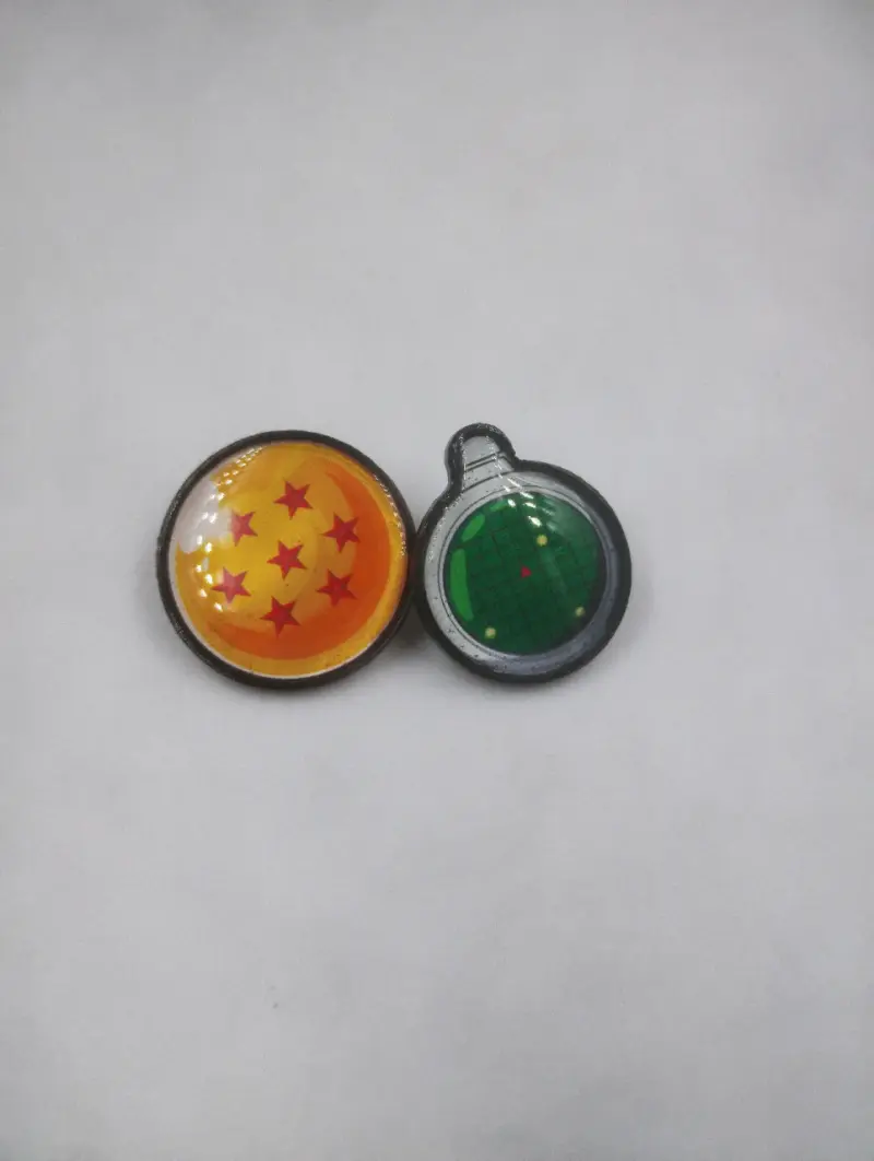 Set de pines Dragon Ball con diseño de esferas - 2