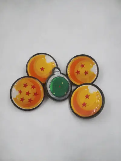 Set de pines Dragon Ball con diseño de esferas - miniatura 3