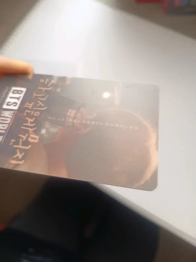 Photocard Jimin Limited BTS World - 4