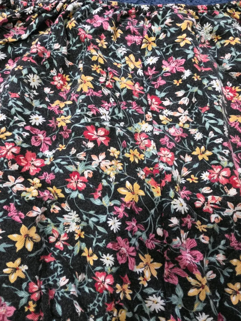Blusa corta floral de verano - 2